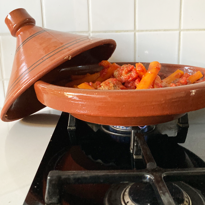 Tajine met gehaktballetjes