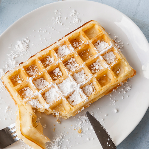 Wafelijzer Brusselse wafels