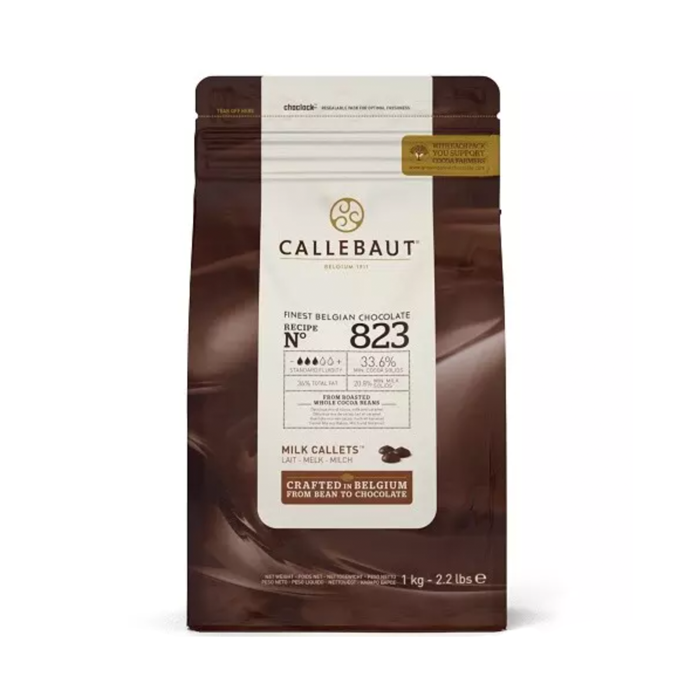 Melk chocolade callets 1kg