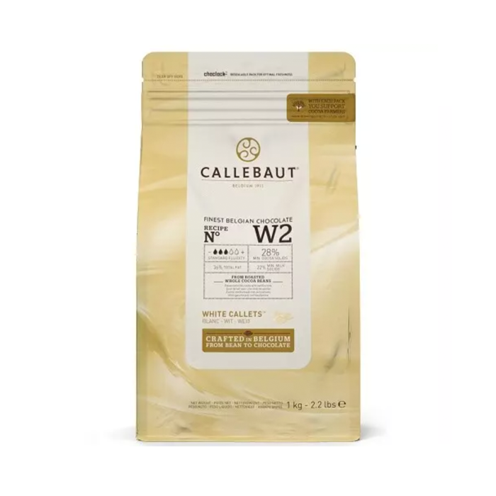 Witte chocolade callets 1kg